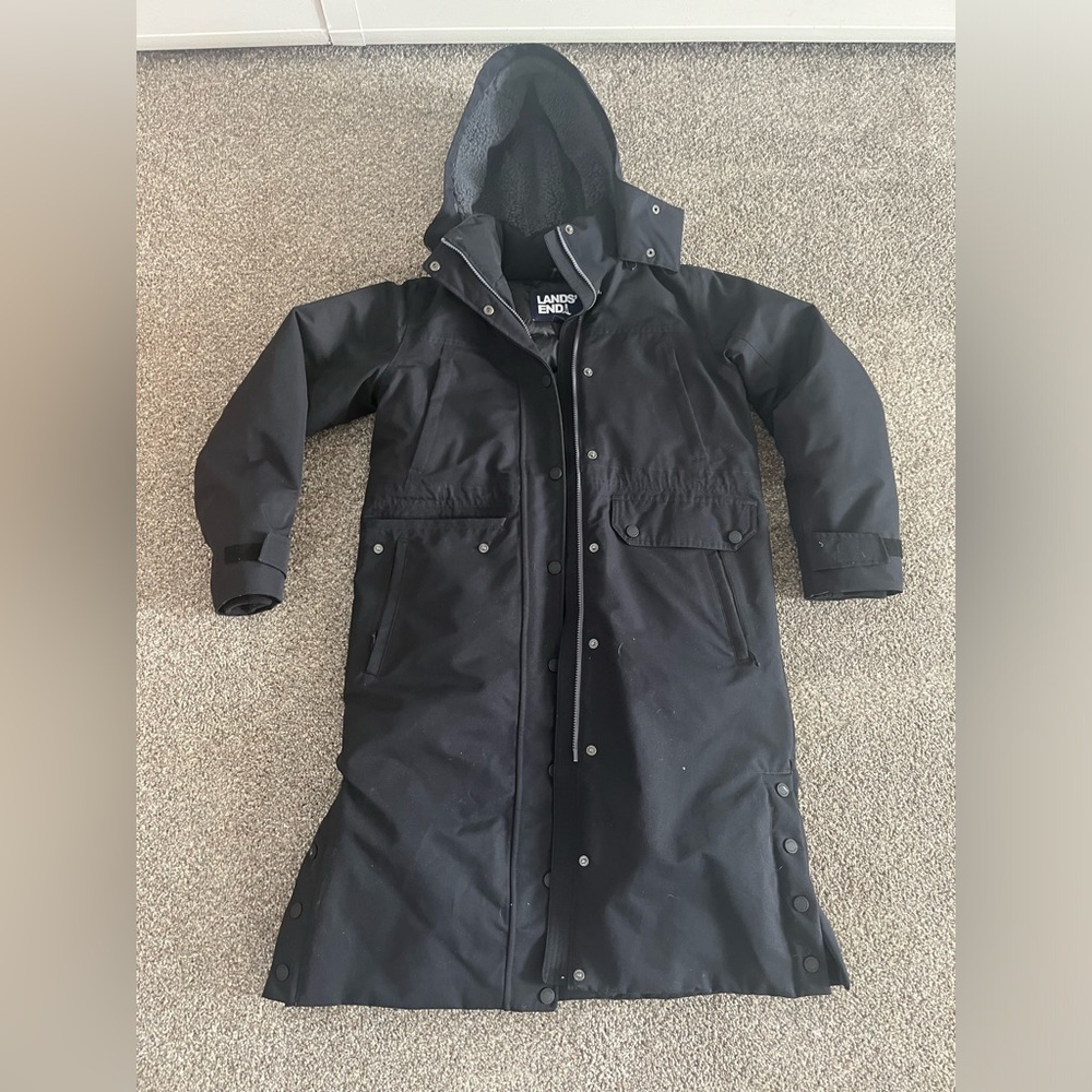 Land’s End Women’s winter coat black size small